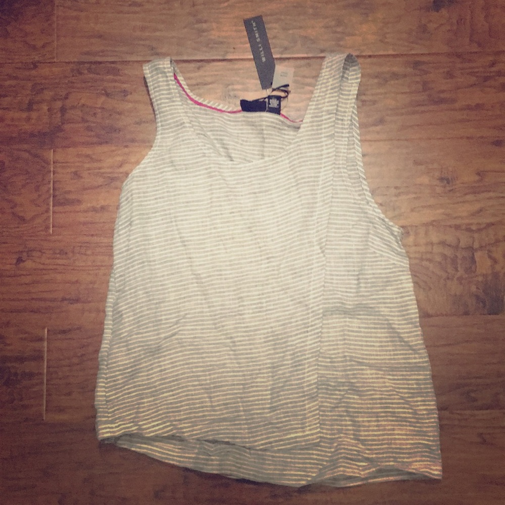 Striped Tank Top Blouse